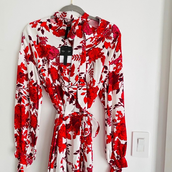 Top Shop Boutique Floral Dress Size 4  NWT - Picture 5 of 16
